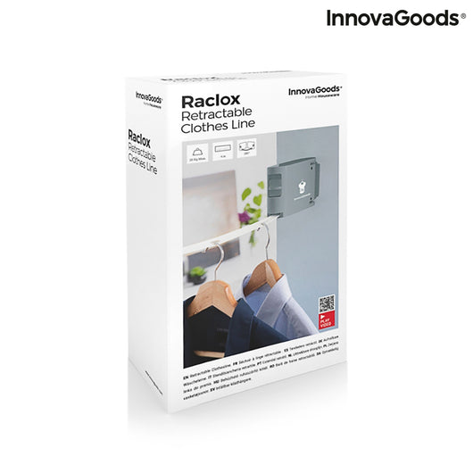 RETRACTABLE CLOTHES LINE RACLOX INNOVAGOODS - TECHIVE