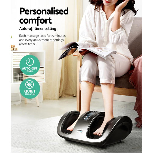 LIVEMOR FOOT MASSAGER GREY - TECHIVE