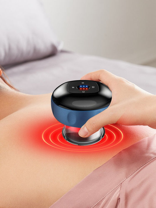 ELECTRIC CUPPING MASSAGER VACUUM SUCTION CUPS THERAPY ADJUSTABLE - TECHIVE