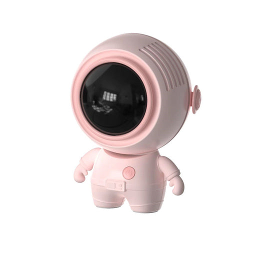 SMALL HANDHELD PERSONAL NECK FANS USB RECHARGEABLE ASTRONAUT - TECHIVE