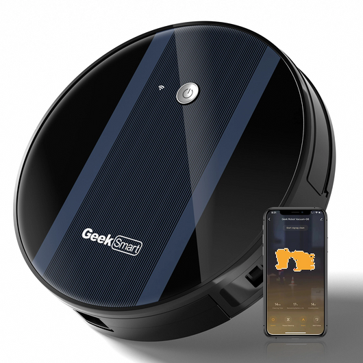 AUTOMATIC SELF-CHARGING SMART APP ROBOT VACUUM CLEANER - TECHIVE