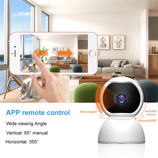 1080P HOME SECURITY INDOOR WIRELESS IP CAMERA - TECHIVE