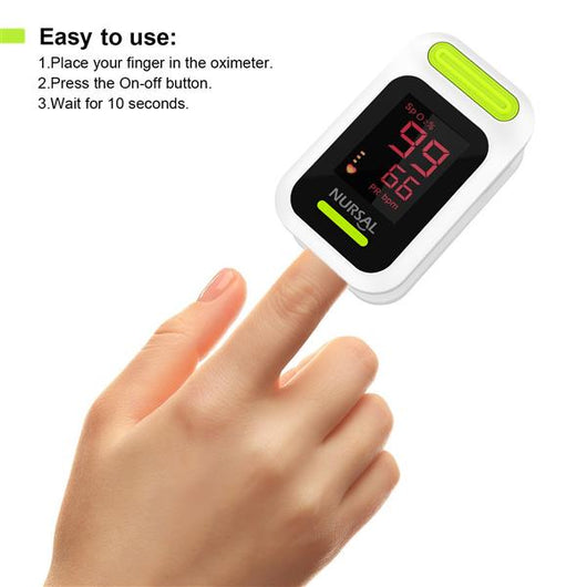 PULSE OXIMETER BLOOD OXYGEN SATURATION MONITOR - TECHIVE