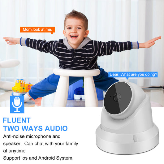 IP WIFI CAMERA BABY MONITOR HOME SECURITY CAMERA - TECHIVE