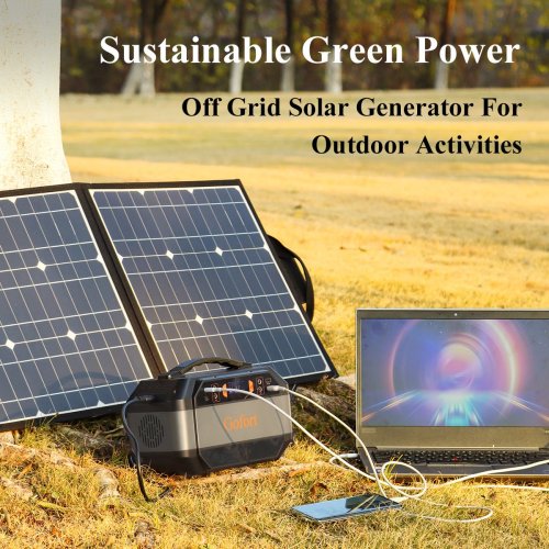 330W PORTABLE POWER STATION GENERATOR BACKUP POWER - TECHIVE