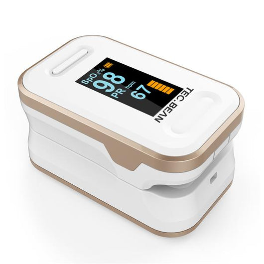 TEC.BEAN FINGERTIP PULSE OXIMETER BLOOD OXYGEN SATURATION MONITOR - TECHIVE