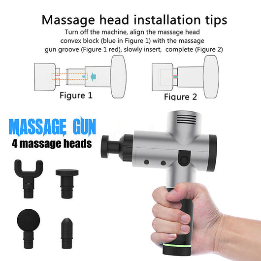 MUSCLE MASSAGE GUN THERAPY - TECHIVE