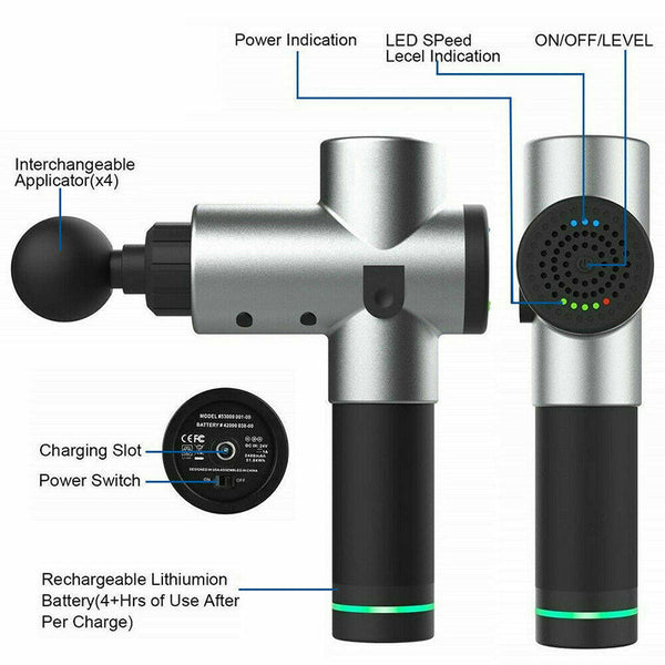 MUSCLE MASSAGE GUN THERAPY - TECHIVE
