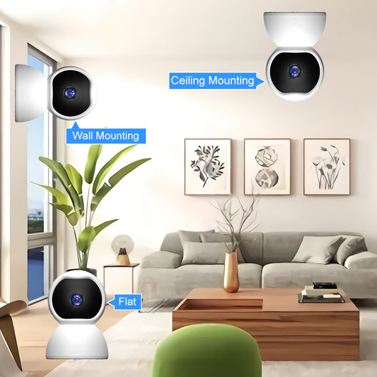 1080P HOME SECURITY INDOOR WIRELESS IP CAMERA - TECHIVE