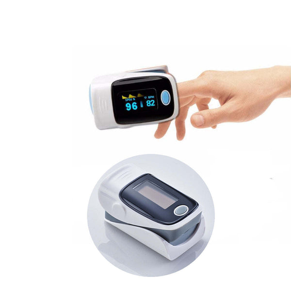 FINGERTIP PULSE OXIMETER & BLOOD OXYGEN SATURATION MONITOR WITH LED - TECHIVE