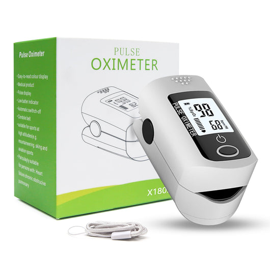 FINGERTIP PULSE OXIMETER BLOOD OXYGEN METER SP02 MONITOR, BLOOD OXYGEN - TECHIVE