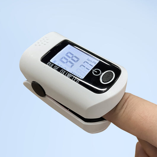 FINGERTIP PULSE OXIMETER BLOOD OXYGEN METER SP02 MONITOR, BLOOD OXYGEN - TECHIVE